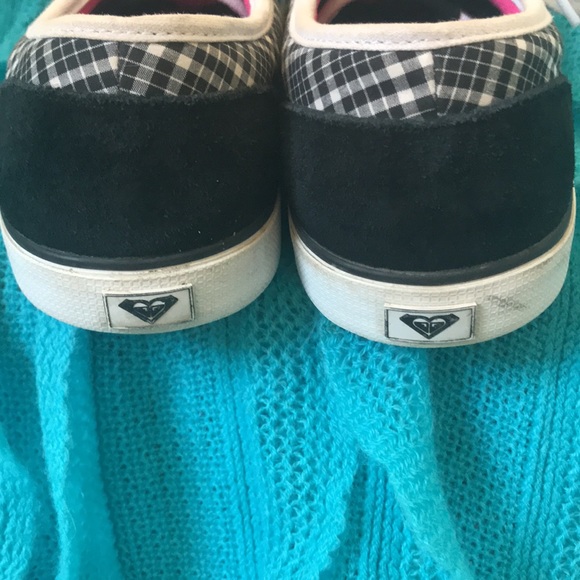👟Roxy Black & White Sneakers WS06 - Picture 3 of 3
